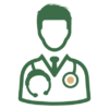 Navigation Icon of a doctor for about